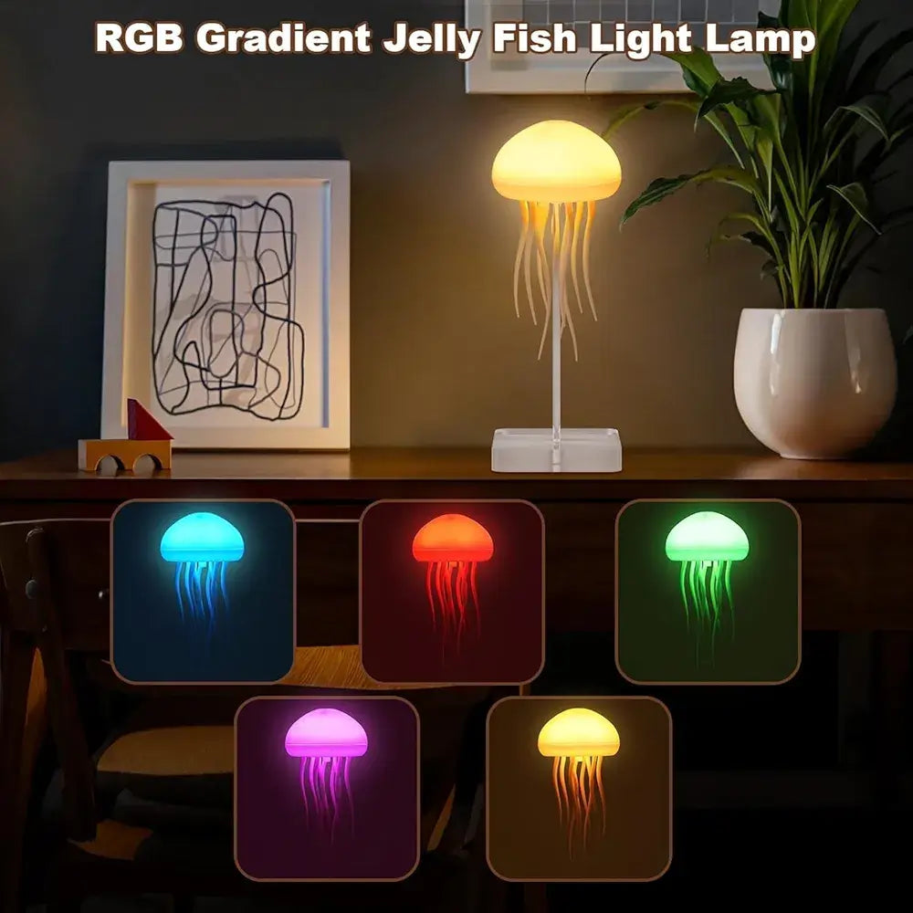 Jellyfish lamp decor modern home lighting